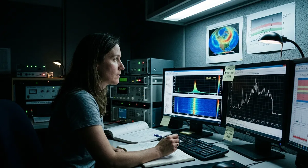 Overnight Amplitude Surge: On-Call Team's Raw Observations from 2200-0600 UTC